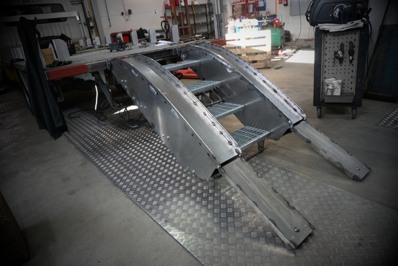 3d-mallinnettu ja hitsattu rakenne