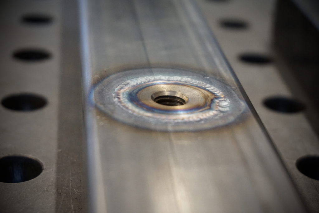 TIG-hitsattu kappale